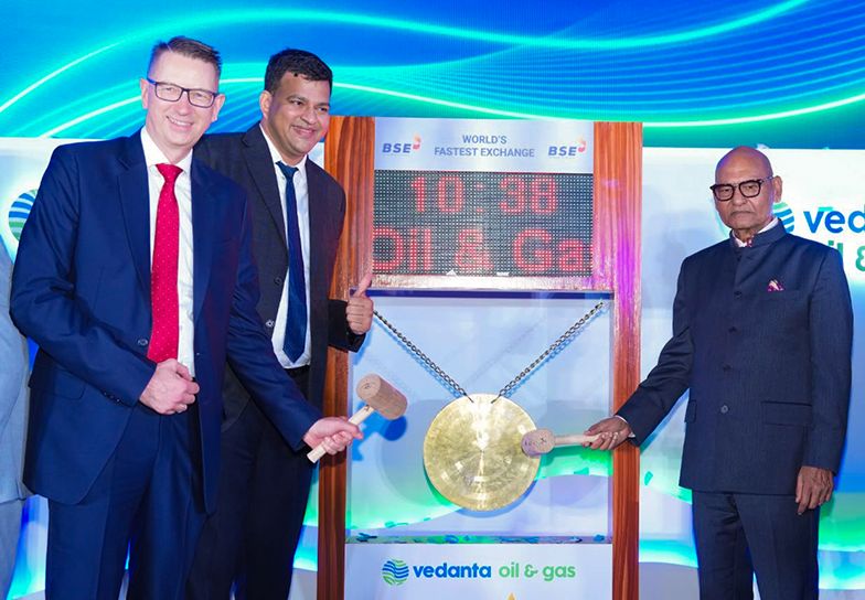 Vedanta Oil and Gas, India’s leading private oil and gas company debuts on  Indian Stock Exchanges